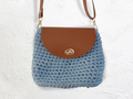 Custom Karen bag - handmade crochet handbag, cross body purse