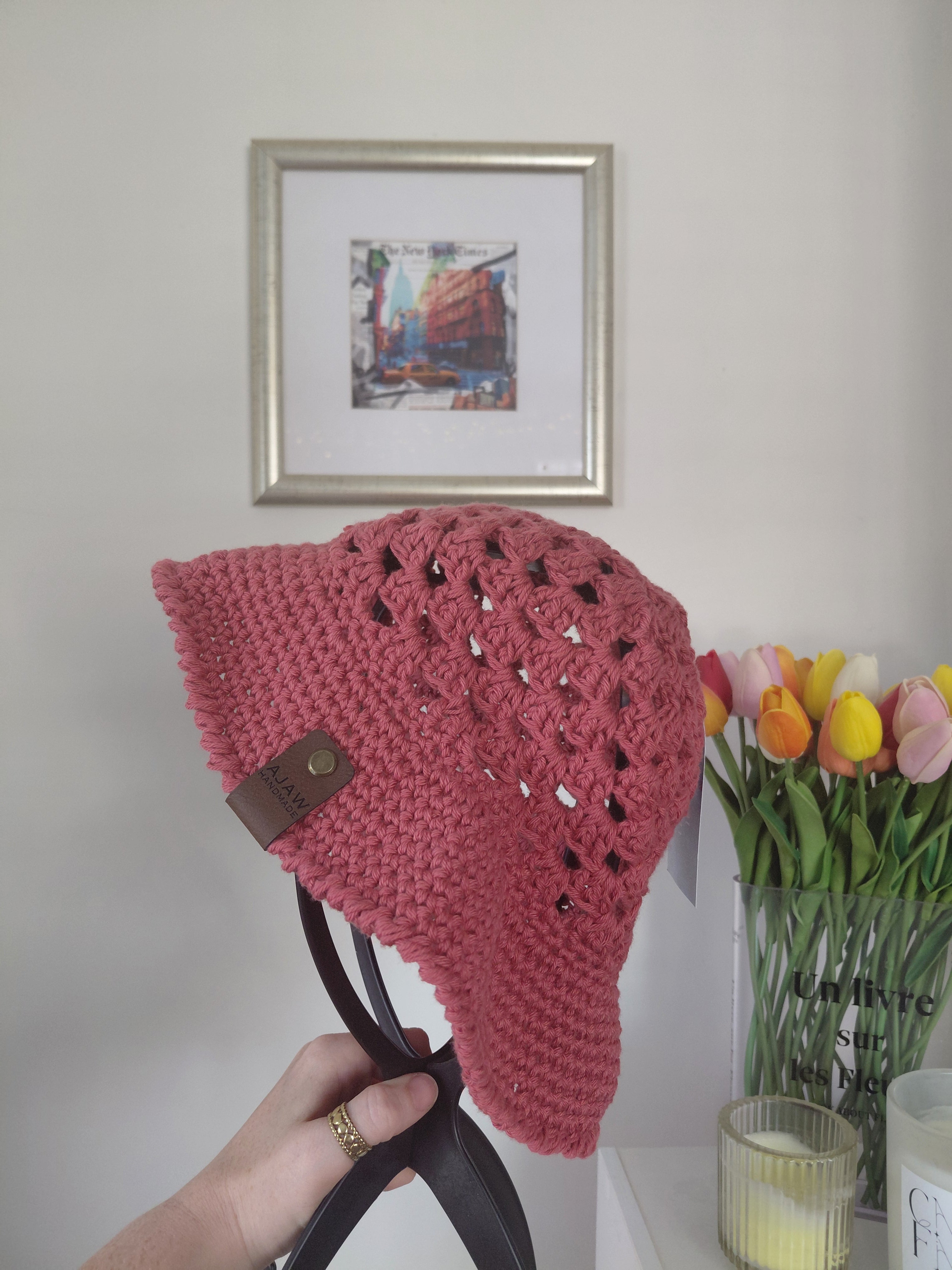 Handmade Crochet Bucket Hat | Cotton Festival Hat