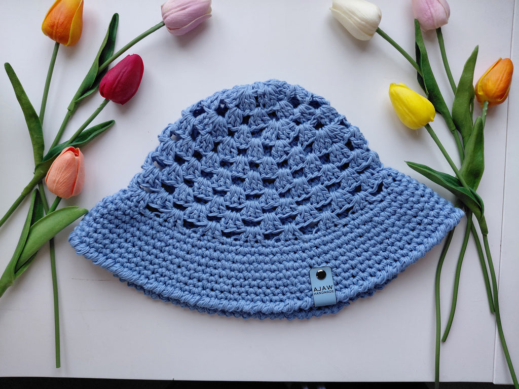 Crochet bucket hat - various sizes and designs