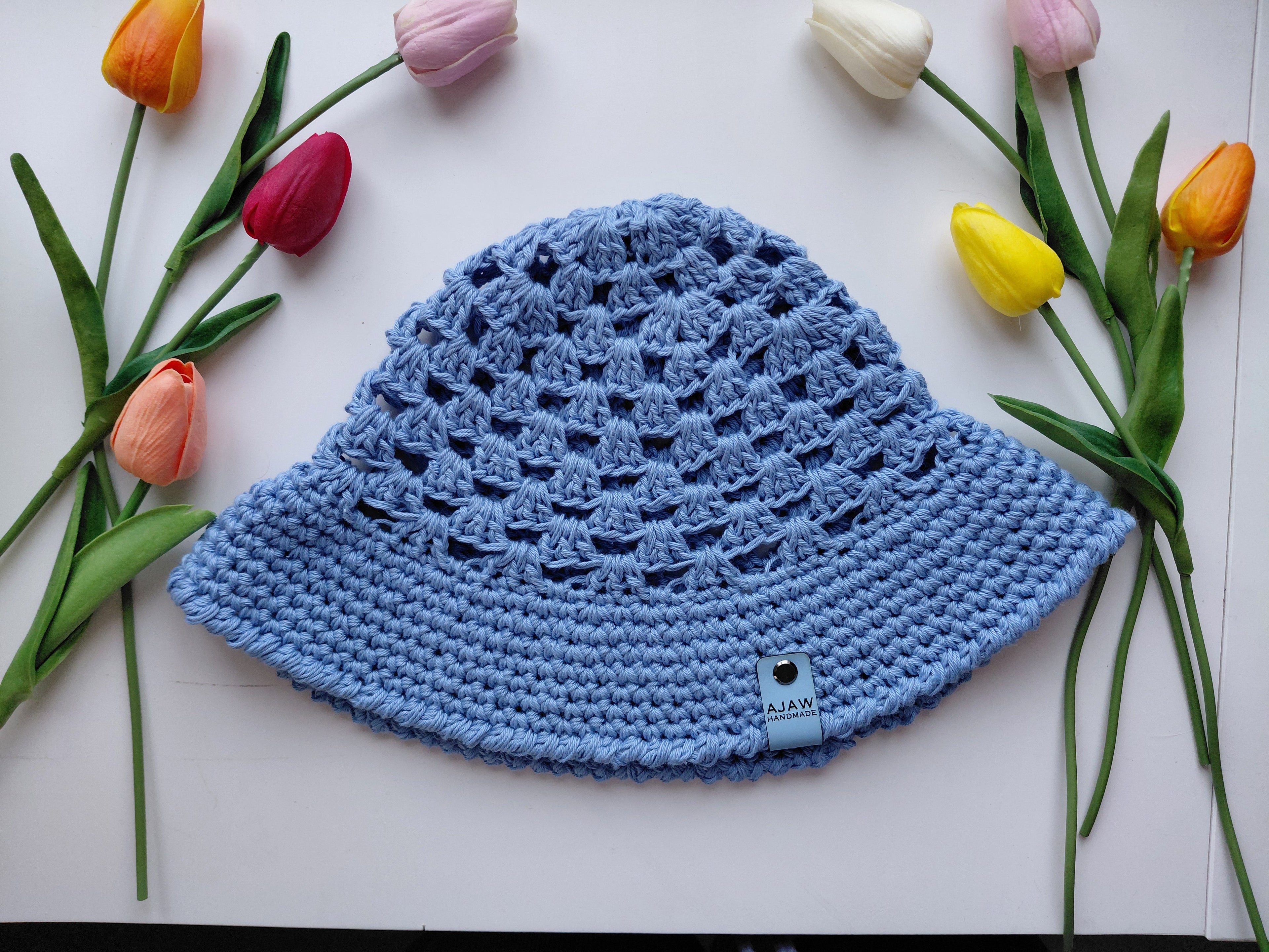 Crochet bucket hat - various sizes and designs