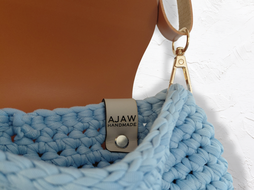 Custom Karen bag - handmade crochet handbag, cross body purse